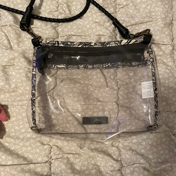 Sakroots Clear Crossbody Bag and Wristlet - Picture 6 of 6